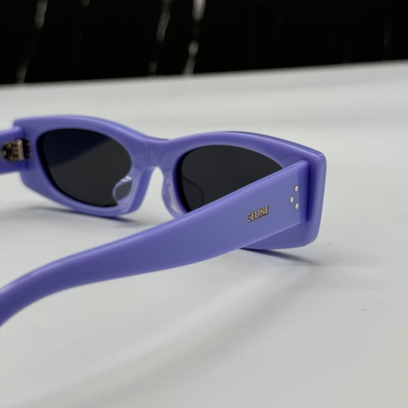 NEW CL40245U 78A CELINE PURPLE GREY SQUARE WOMEN CELINE SUNGLASSES main image 5